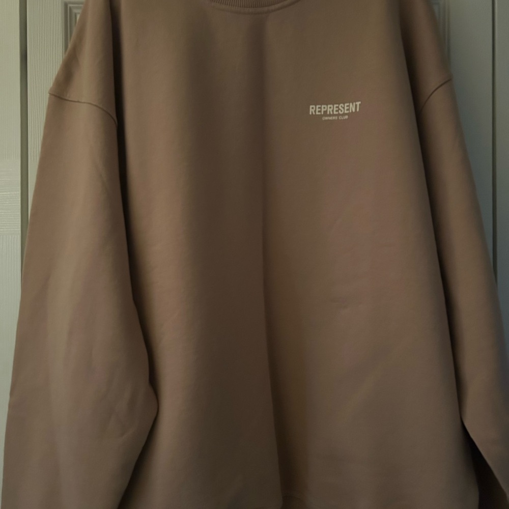 REPRESENT Tan Crewneck